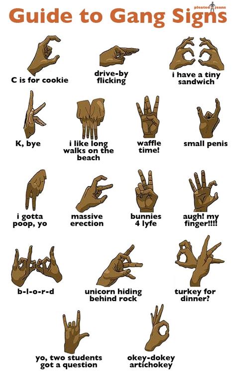 atlanta gang signs